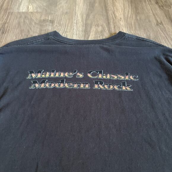 Vintage Sun Faded BlackRadio T-Shirt Men's Size XXL Gradient Distressed WIP - Picture 7 of 7